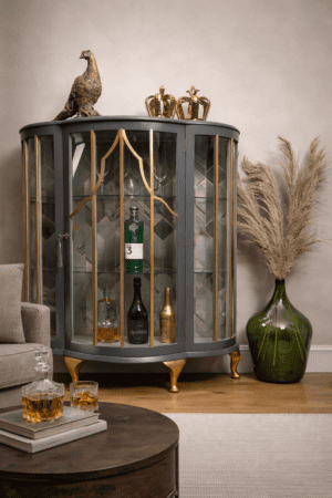 Art Deco Inspired Drinks Cabinet